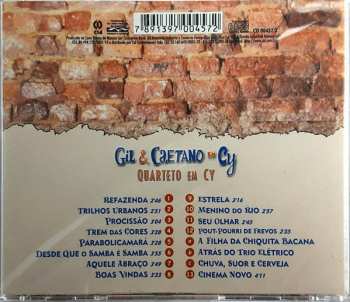 CD Quarteto Em Cy: Gil & Caetano Em Cy