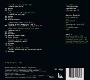CD Quartetto Bernardini: Around Mozart (A Journey Through The Golden Age Of The Oboe Quartet)