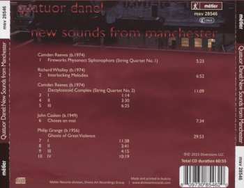 CD Quatuor Danel: New Sounds From Manchester