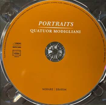 CD Quatuor Modigliani: Portraits