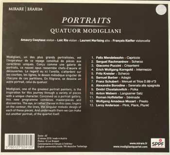 CD Quatuor Modigliani: Portraits