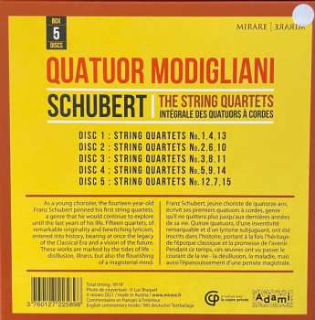 5CD Franz Schubert: Schubert: The String Quartets