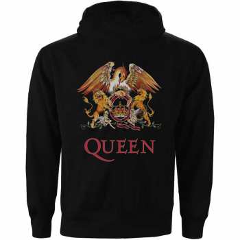 Merch Queen: Dámská Mikina Na Zip Classic Crest  S