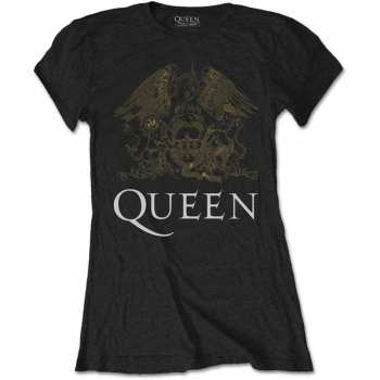Merch Queen: Női Póló Crest 