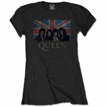 Merch Queen: Női Póló Union Jack Vintage 