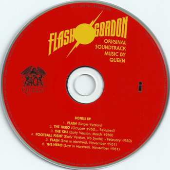 2CD Queen: Flash Gordon (Original Soundtrack Music) DLX