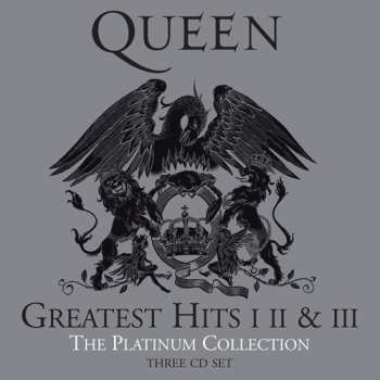 3CD/Dobozkészlet Queen: Greatest Hits I II & III (The Platinum Collection) LTD