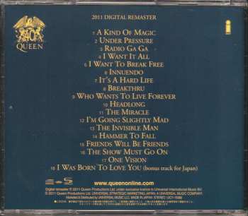 3CD/Dobozkészlet Queen: Greatest Hits I II & III (The Platinum Collection) LTD