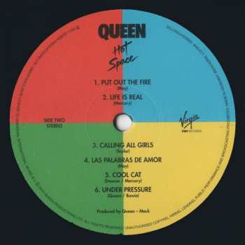 LP Queen: Hot Space LTD