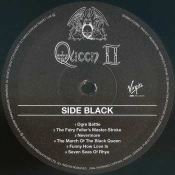 LP Queen: Queen II LTD