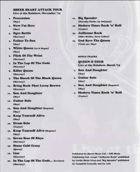 Blu-ray Queen: Live At The Rainbow '74