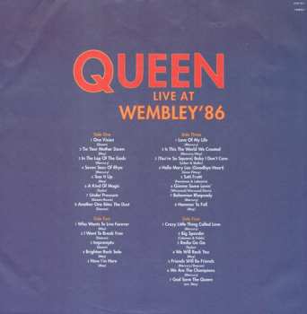 2LP Queen: Live At Wembley '86