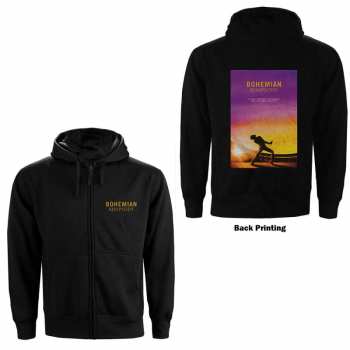 Merch Queen: Mikina Se Zipem Bohemian Rhapsody Movie Plakát  S