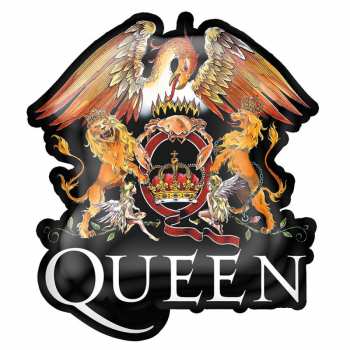 Merch Queen: Kitűző Crest 
