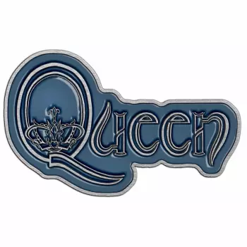Kitűző Logo Queen Acél
