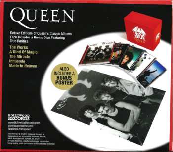 10CD/Dobozkészlet Queen: Queen 40 LTD