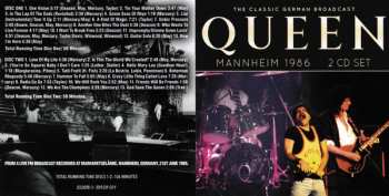 2CD Queen: Mannheim 1986