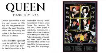 2CD Queen: Mannheim 1986