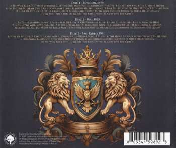 3CD/Dobozkészlet Queen: Radio Waves (Broadcast Recordings)