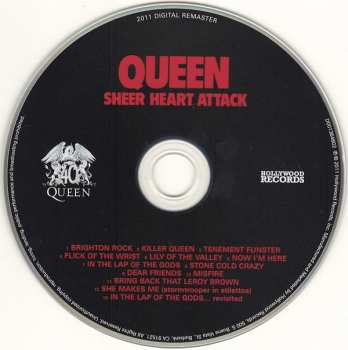 CD Queen: Sheer Heart Attack