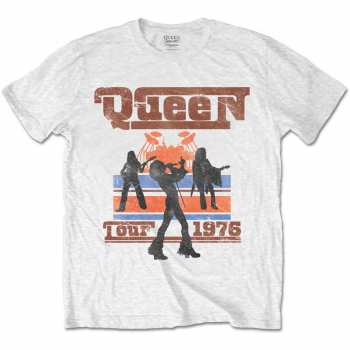 Merch Queen: Póló 1976 Tour Silhouettes 