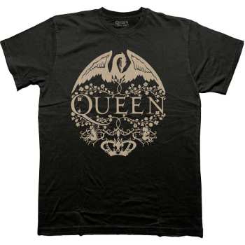 Merch Queen: Póló Floral Crest Mono