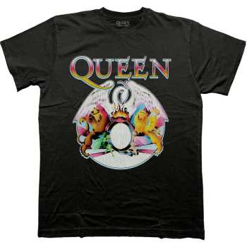 Merch Queen: Póló Multi Colour Crest
