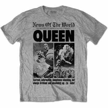 Merch Queen: Póló News Of The World 40th Front Page 