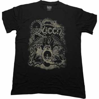 Merch Queen: Póló Ornate Crest