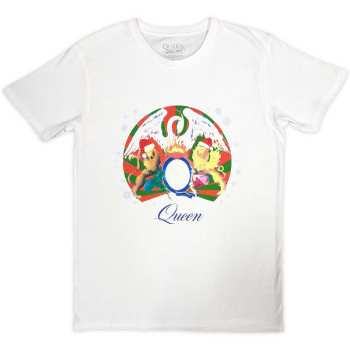 Merch Queen: Póló Snowflake Crest