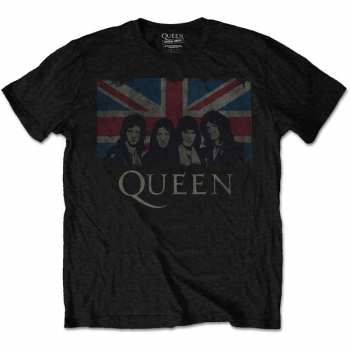 Merch Queen: Póló Vintage Union Jack 