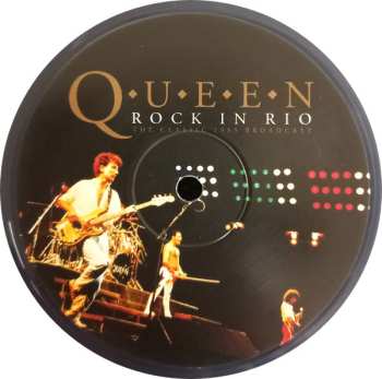 2LP Queen: Rock In Rio The Classic 1985 Broadcast CLR