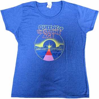 Merch Queens Of The Stone Age: Női Póló Warp Planet