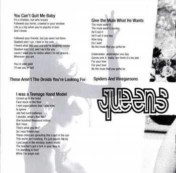 CD Queens Of The Stone Age: Queens Of The Stone Age