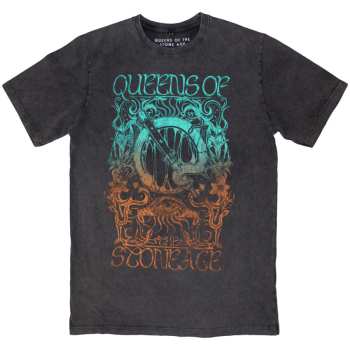 Merch Queens Of The Stone Age: Stone Wash Póló Montage