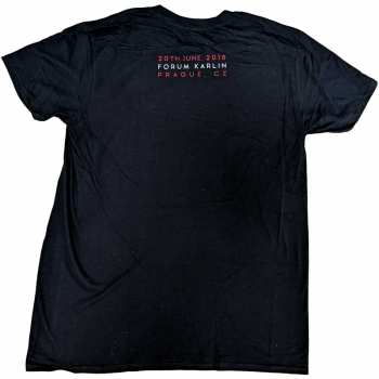 Merch Queens Of The Stone Age: Queens Of The Stone Age Unisex T-shirt: Prague 2018 (back Print) (small) S
