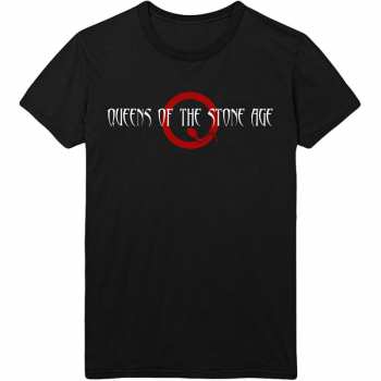 Merch Queens Of The Stone Age: Póló Text Logo Queens Of The Stone Age 