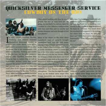 LP Quicksilver Messenger Service: Cowboy On The Run (Live In New York)