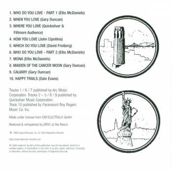 CD Quicksilver Messenger Service: Happy Trails