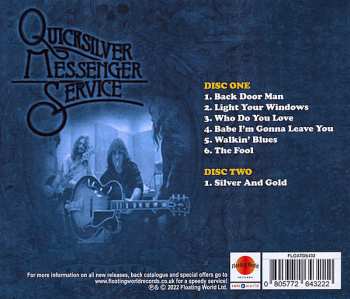 2CD Quicksilver Messenger Service: Live at The Carousel Ballroom, San Francisco, 4th April 1968
