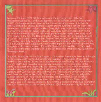 2CD Quicksilver Messenger Service: Live At The Fillmore West 3 July 1971