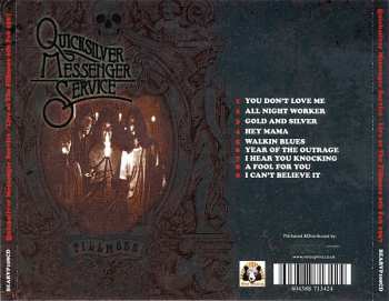 CD Quicksilver Messenger Service: Live At The Filmore Auditorium, San Francisco, 6th February 1967