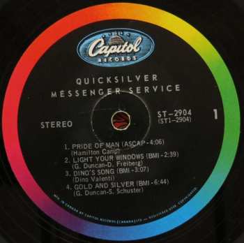 LP Quicksilver Messenger Service: Quicksilver Messenger Service