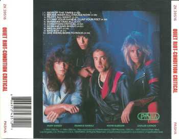 CD Quiet Riot: Condition Critical