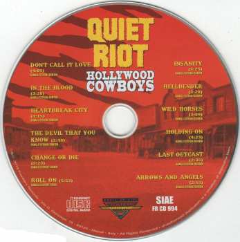 CD Quiet Riot: Hollywood Cowboys