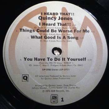 CD Quincy Jones: I Heard That!!