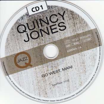 10CD Quincy Jones: Jazz (More Than 100 Legendary Recordings 1956 - 1960)