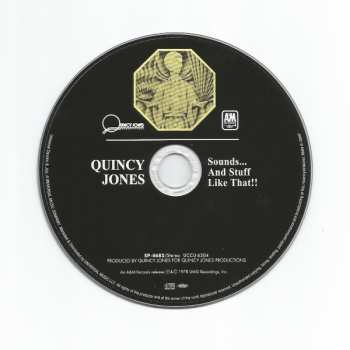 CD Quincy Jones: Sounds ... And Stuff Like That!!