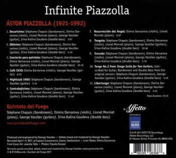 CD Quinteto Del Fuego: Infinite Piazzolla