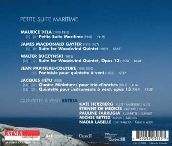 CD Quintette à Vent Estria: Petite Suite Maritime